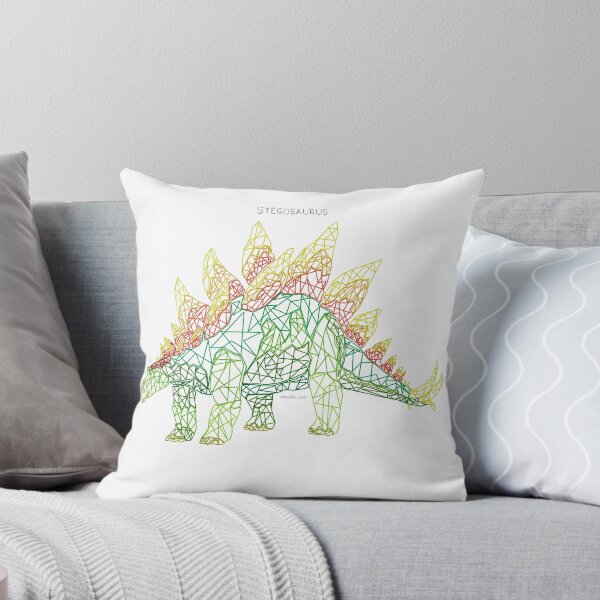 Item preview, Geometric Stegosaurus designed and sold by RockADoodles.