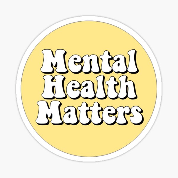 Item preview, Mental Health Matters designed and sold by MaddieMJF.
