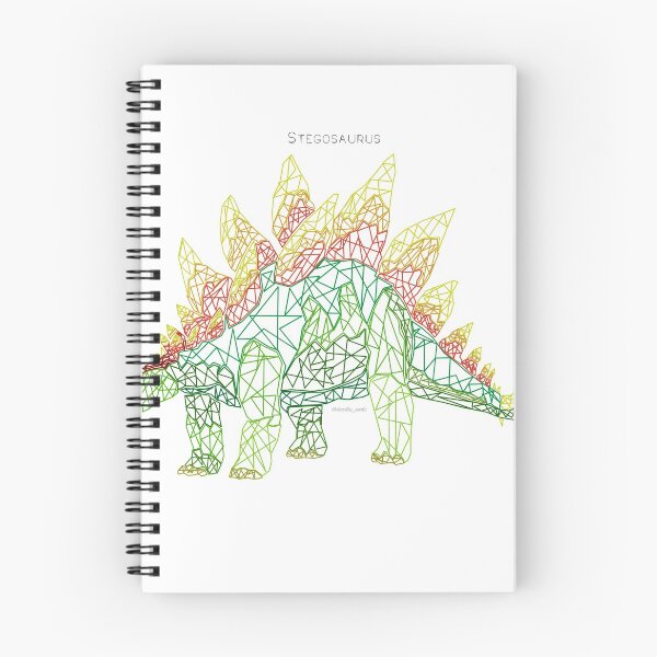 Item preview, Geometric Stegosaurus designed and sold by RockADoodles.