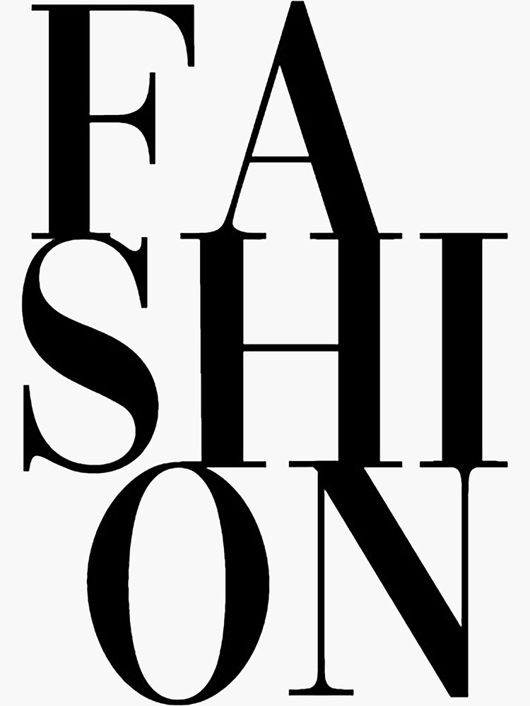 Fashion Sticker for Sale by carolinemartin6