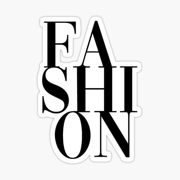 Fashion Sticker for Sale by carolinemartin6