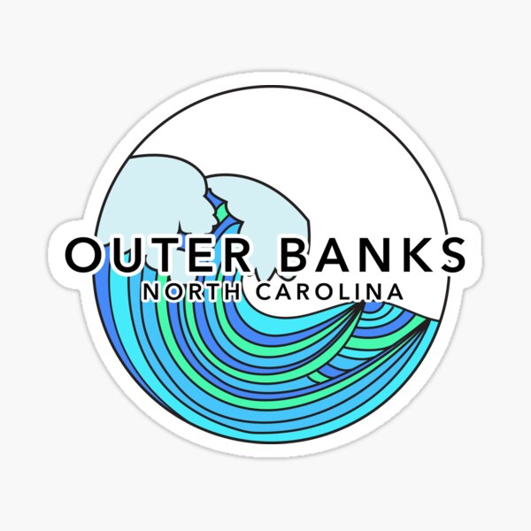 Item preview, Outer Banks Waves designed and sold by BexKelly.