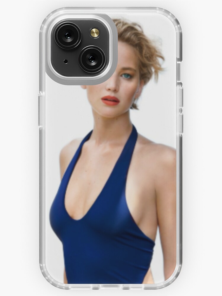 jennifer lawrence model iPhone Case