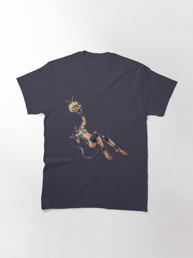 Alternate view of Monster Cat Girl Classic T-Shirt