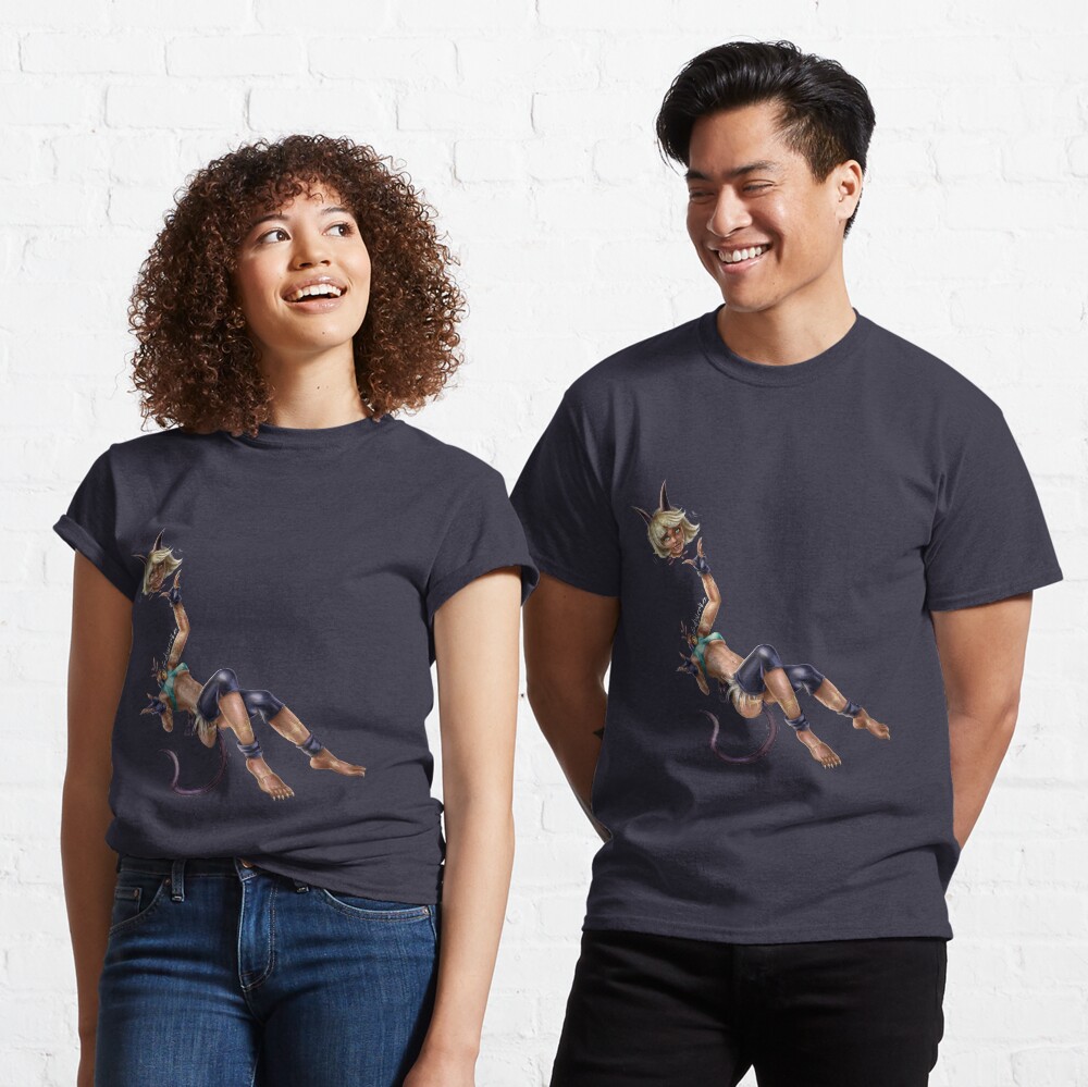 Monster Cat Girl Classic T-Shirt
