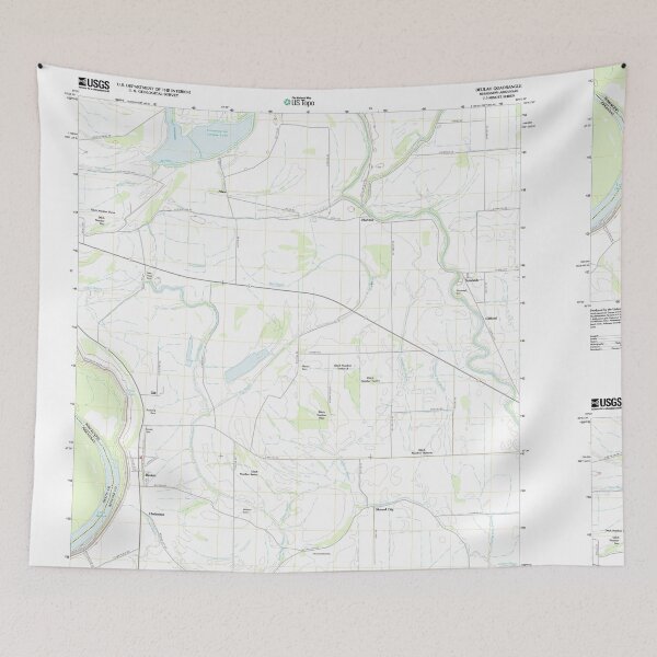 Item preview, USGS TOPO Map Mississippi MS Beulah 20120418 TM designed and sold by WetdryvacRBO2.