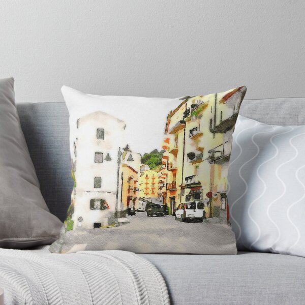 Item preview, Road between buildings with cars designed and sold by Giuseppe Cocco.