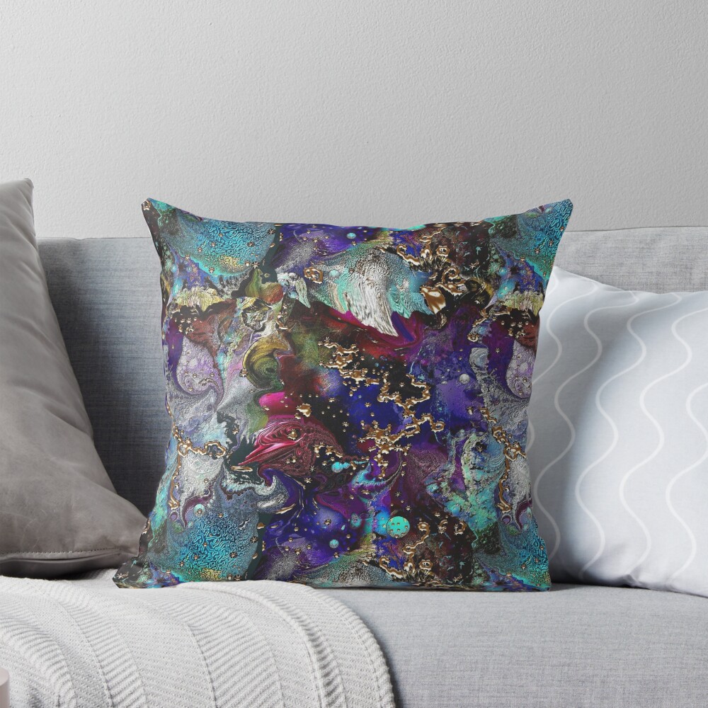 Item preview, Throw Pillow designed and sold by runati.
