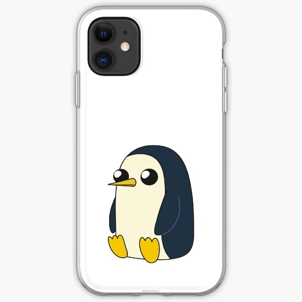 AdventureTime™ – Gunter sitting and looking stoic but cute iPhone Soft Case