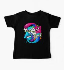 Camiseta para bebé Eres un calamar ahora