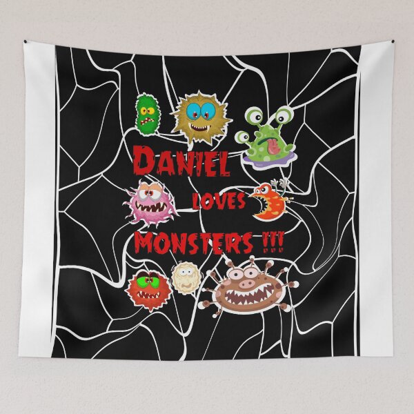 Item preview, Daniel loves monsters!  designed and sold by Attiva.