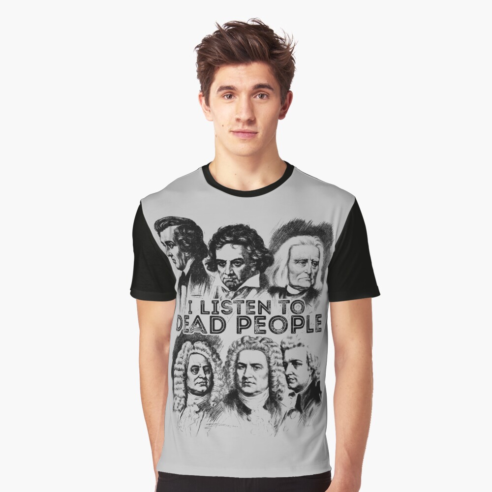 Camiseta I Listen to Dead People Hand