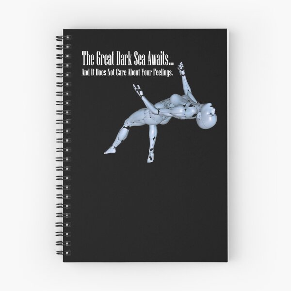 Item preview, The Great Dark Sea Awaits, And It Does Not Care About Your Feelings. designed and sold by floatingspider.
