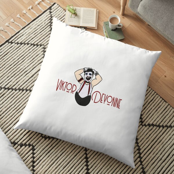 Viktor Devonne Caracature Floor Pillow