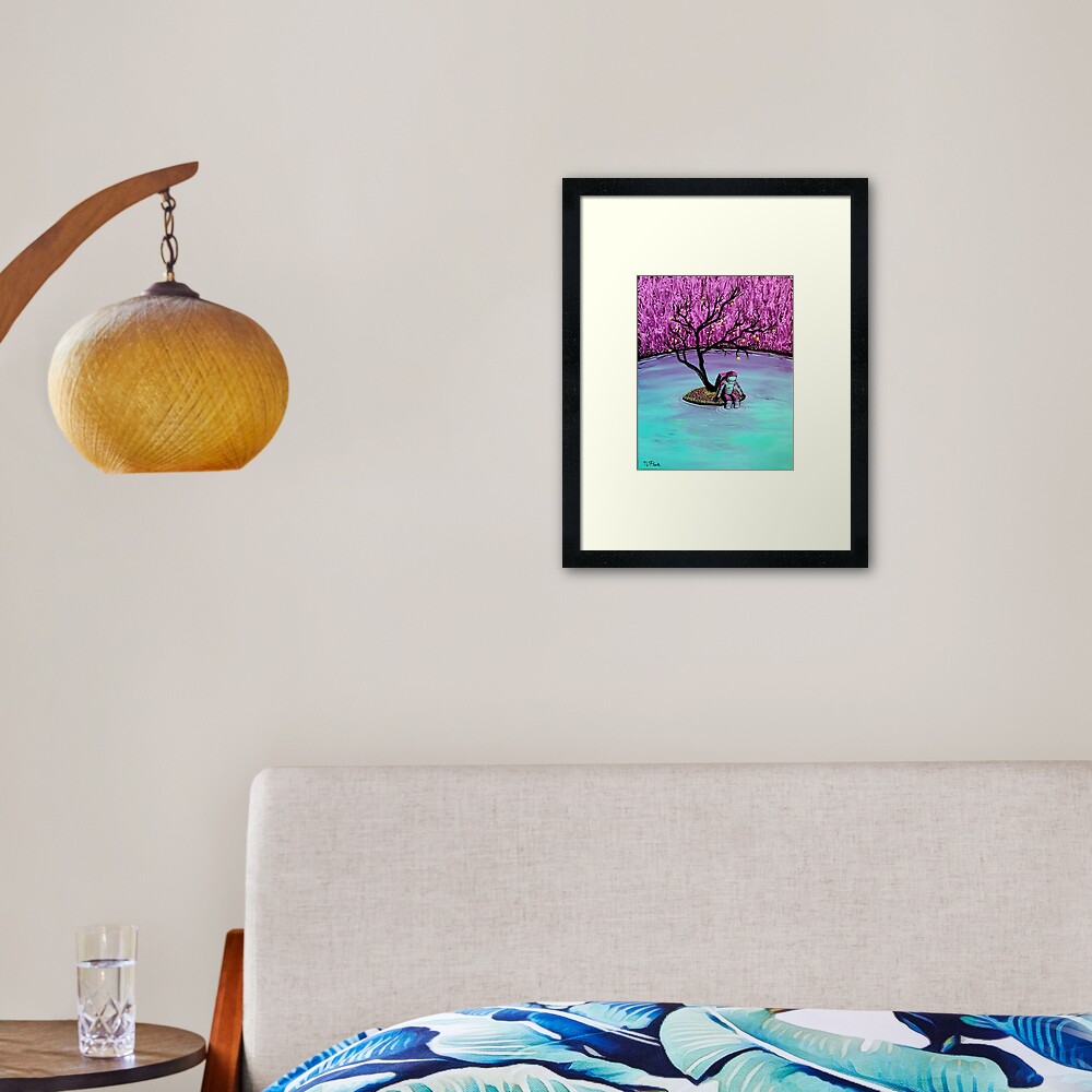 Item preview, Framed Art Print designed and sold by flooko.
