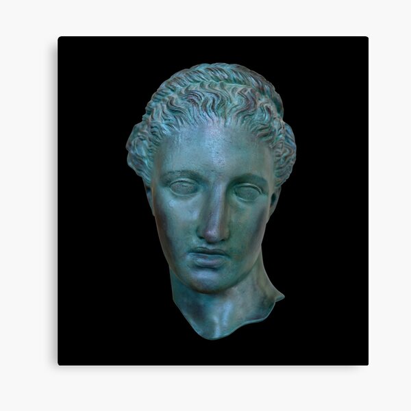 Greek Female Bust – style with a canvas print – Photowall