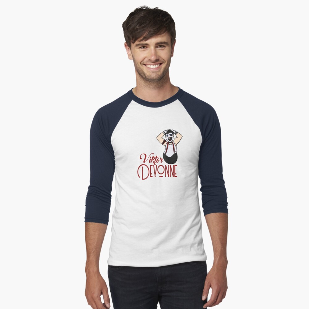 Item preview, Baseball ¾ Sleeve T-Shirt designed and sold by weburlesque.