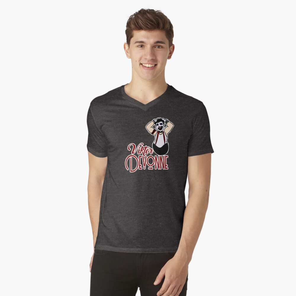 Item preview, V-Neck T-Shirt designed and sold by weburlesque.