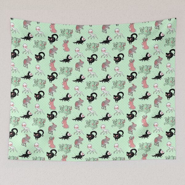 Item preview, Pastel Cryptids (Green) designed and sold by daisydandy.
