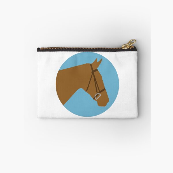 Item preview, Minimalist Horse → Brown/Blue  designed and sold by Darcy White.
