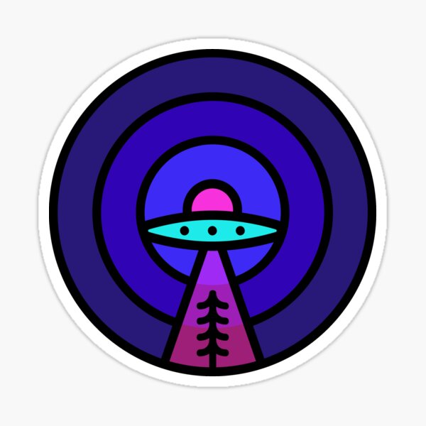 Aliens - Night Ver Pegatina