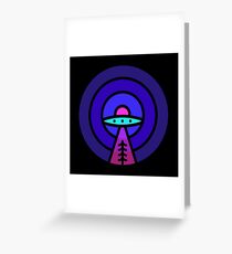 Aliens - Night Ver Greeting Card