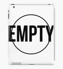 Empty iPad Case/Skin