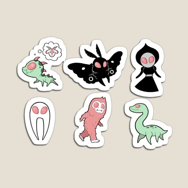Item preview, Pastel Cryptids (Pink) designed and sold by daisydandy.