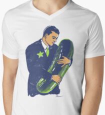 Hold The Pickle - American Oddities #3 Men's V-Neck T-Shirt