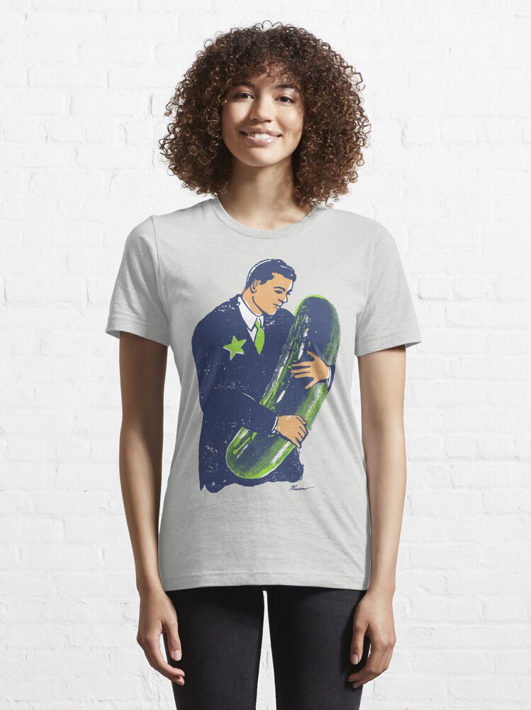 Alternate view of Hold The Pickle - American Oddities #3 Essential T-Shirt