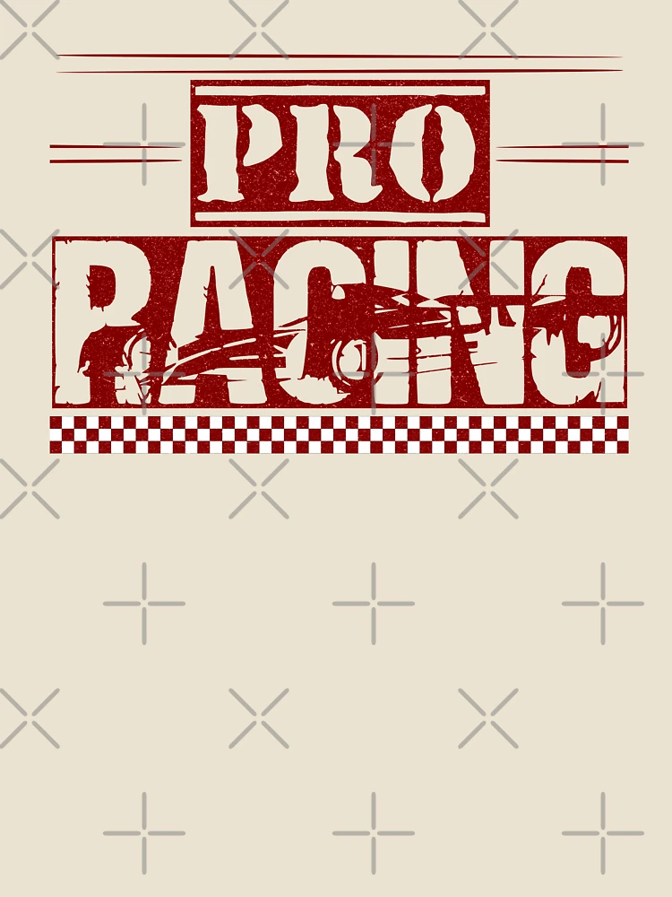 Imagen 4 de 4, Camiseta relajada con la obra Pro Racing, diseñada y vendida por EmblemThreads.