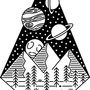 Artwork thumbnail, Solar System Rising by NJMoxon