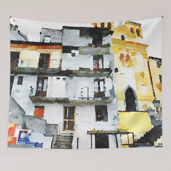 Item preview, Buildings and church designed and sold by Giuseppe Cocco.