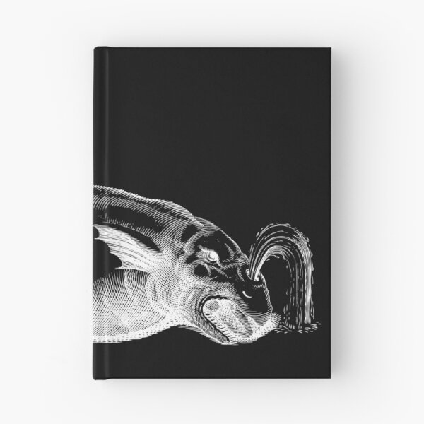Item preview, Ancient Whale Drawing (Black) Antique Fine Art Illustration designed and sold by freshlypeeled.