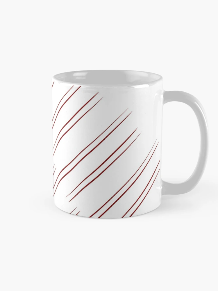 Thumbnail 3 of 6, Coffee Mug, Parallel Red designed and sold by EmblemThreads.