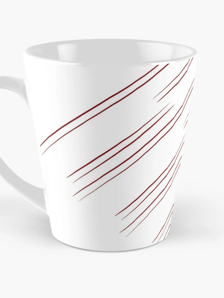 Thumbnail 3 of 4, Coffee Mug, Parallel Red designed and sold by EmblemThreads.