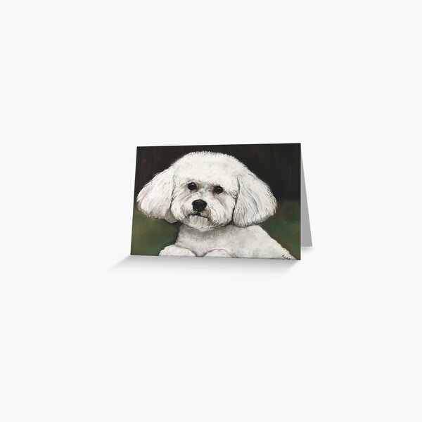 Bichon Frise Greeting Card