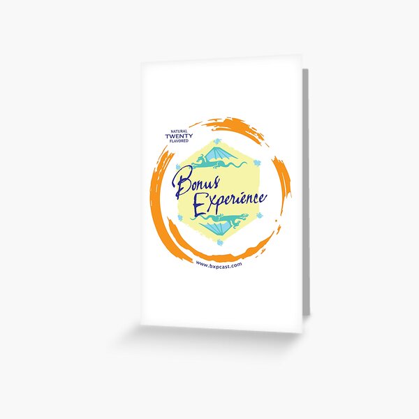 Sparkling Water BXP Logo - Coconut Greeting Card