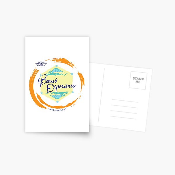Sparkling Water BXP Logo - Coconut Postcard
