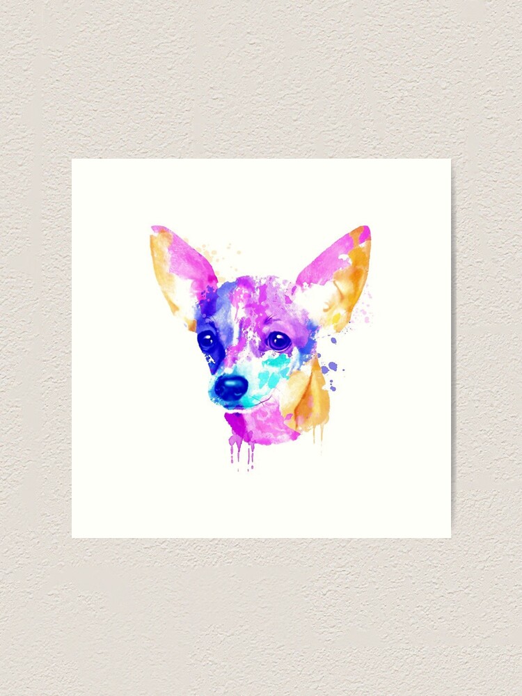 Chihuahua Laptop Sleeve Watercolor (Multiple Sizes) Chihuahua Laptop Sleeve Watercolor (Multiple Sizes)