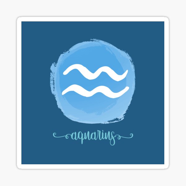 Aquarius Sticker