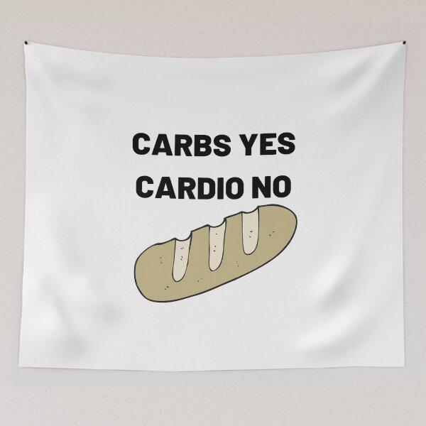 Item preview, Carbs Yes Cardio No (2) designed and sold by freedom4life.