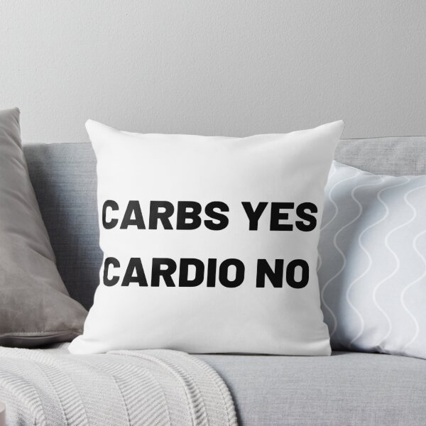 Item preview, Carbs No Cardio Yes (simple) designed and sold by freedom4life.