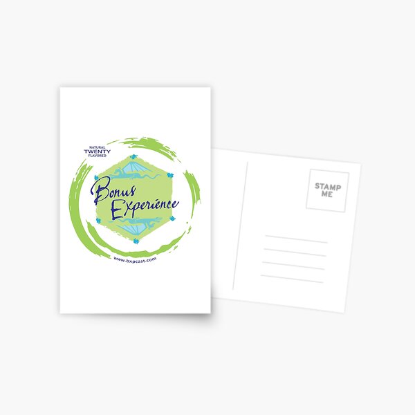 Sparkling Water BXP Logo - Lime Postcard