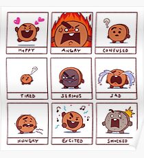 Póster BT21 Shooky Shook