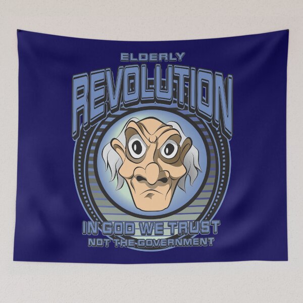 Item preview, ELDERLY REVOLUTION designed and sold by MontanaJack.
