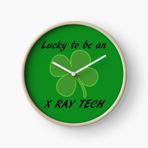 Item preview, St Patty's Day Lucky to be an X-Ray Tech Black Font designed and sold by HumerusHumor.
