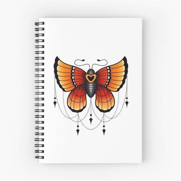 Item preview, Orange butterfly designed and sold by Brooke Tedeschi.