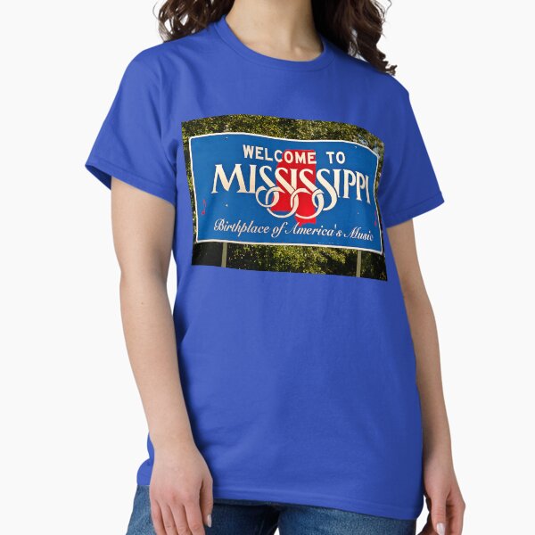 Aperçu de l'œuvre Mississippi Welcome Sign créée et vendue par Sue Smith.