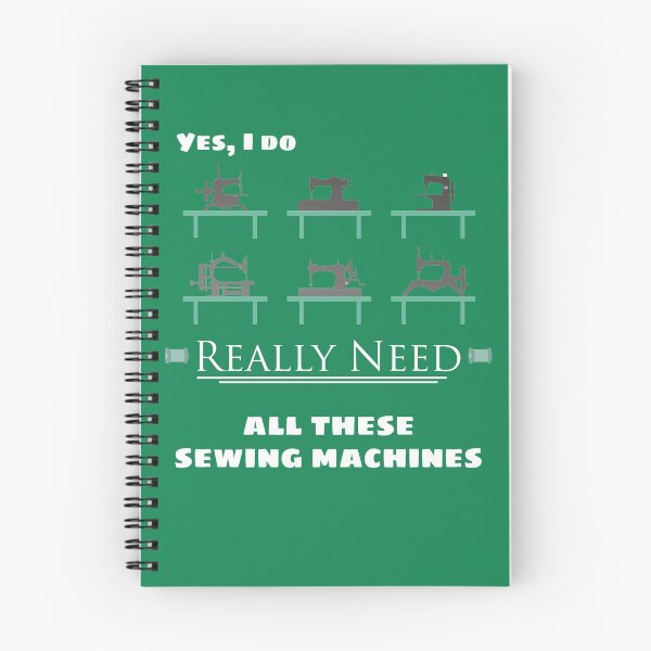 Item preview, Vintage Sewing Machine Collectors Funny Hobby Addict  designed and sold by doodabobs.